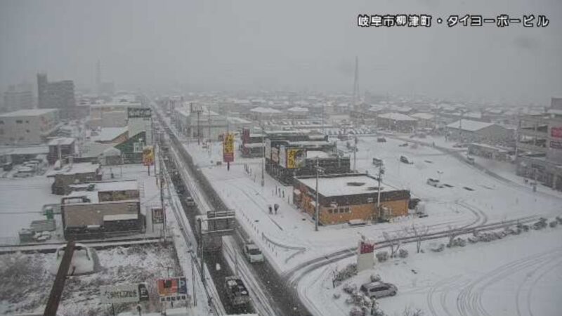 CCN岐阜県道154号笠松墨俣線柳津町交差点ライブカメラ(岐阜県岐阜市柳津町本郷)