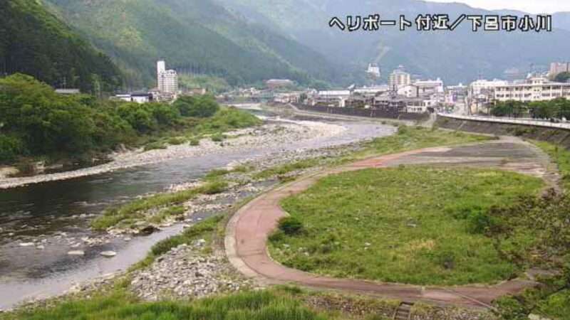 CCN飛騨川下呂小川ヘリポートライブカメラ(岐阜県下呂市小川)
