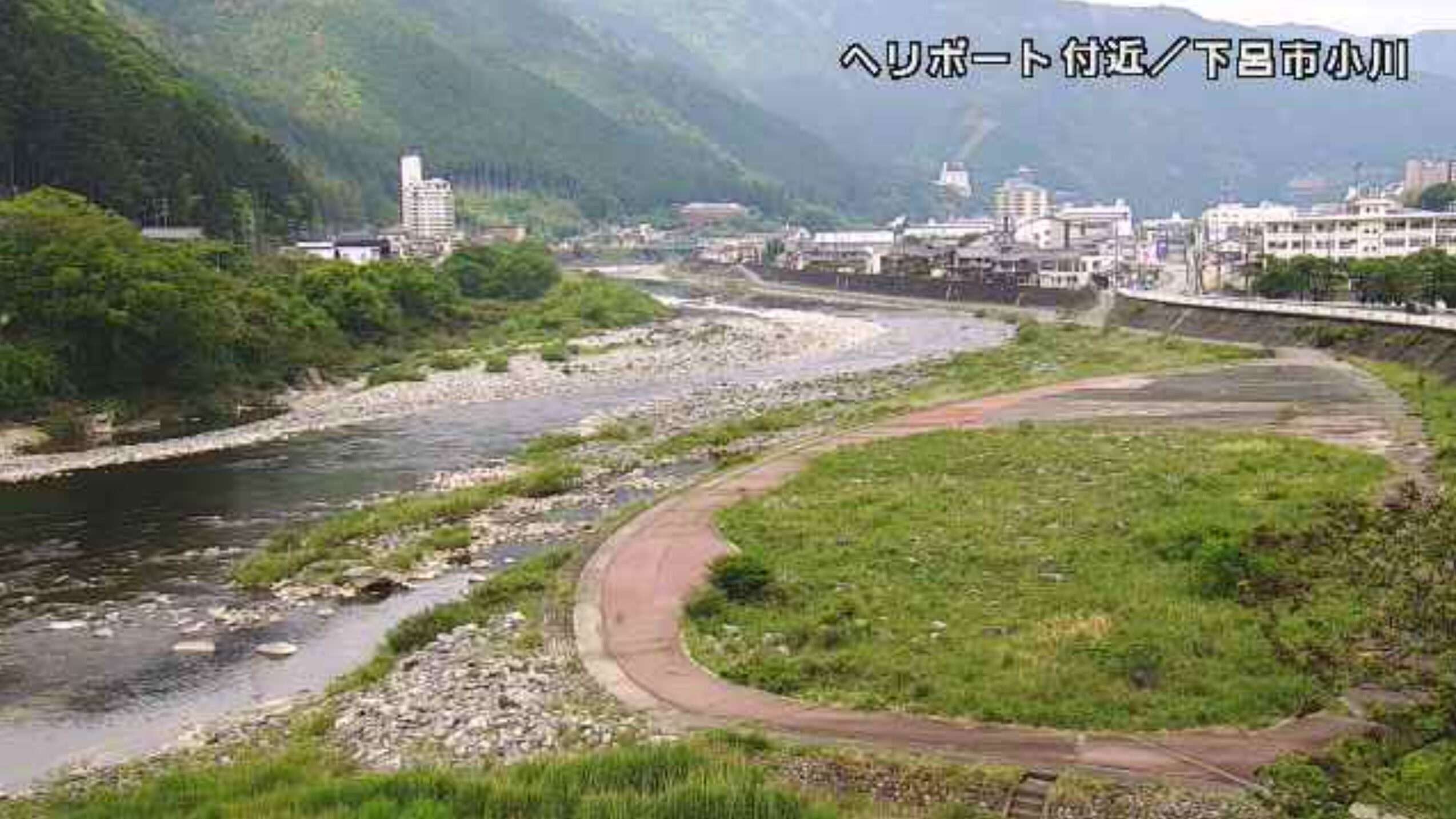 CCN飛騨川下呂小川ヘリポートライブカメラ(岐阜県下呂市小川)