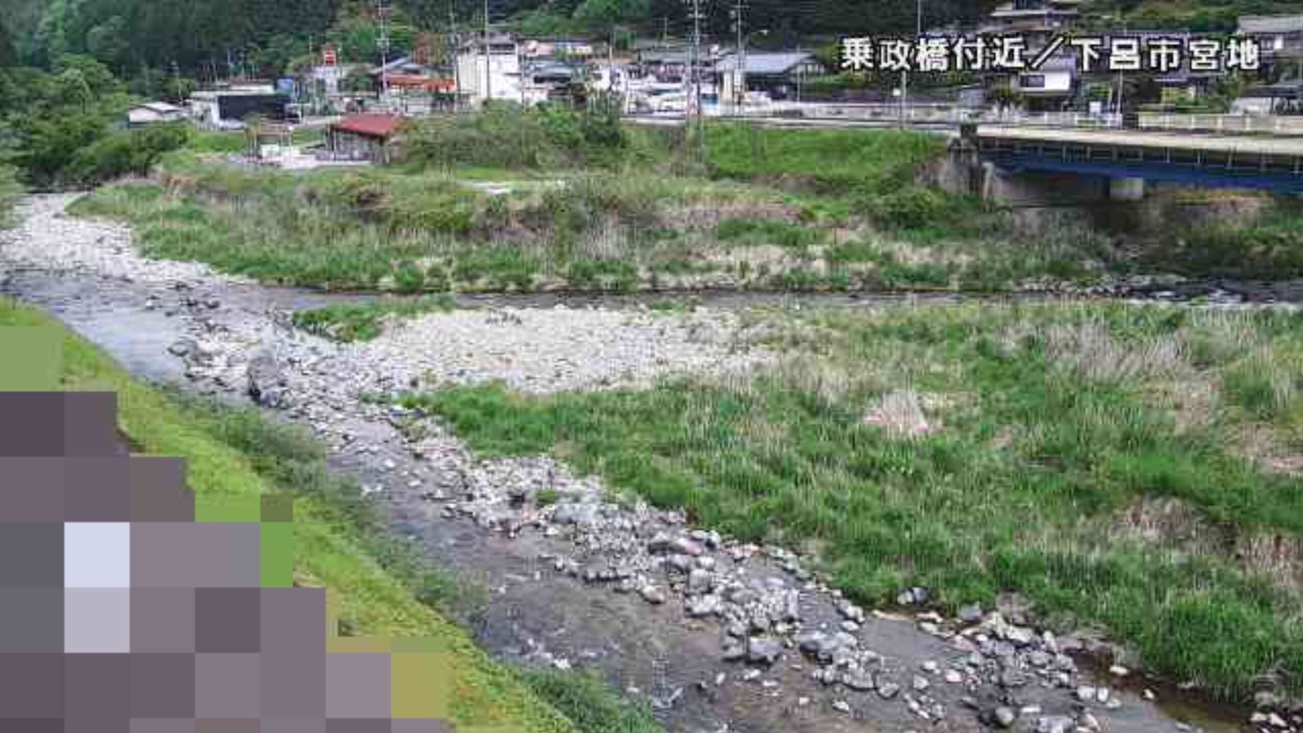 CCN竹原川乗政川合流地点乗政橋ライブカメラ(岐阜県下呂市宮地)