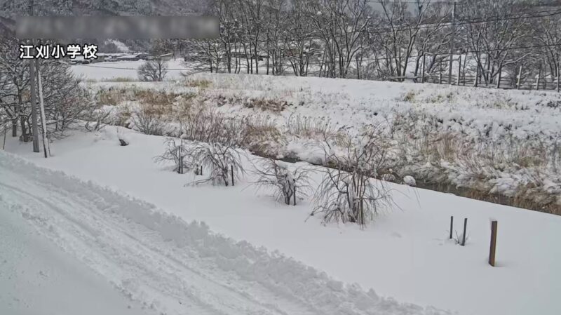 葛巻町立江刈小学校ライブカメラ(岩手県葛巻町江刈)