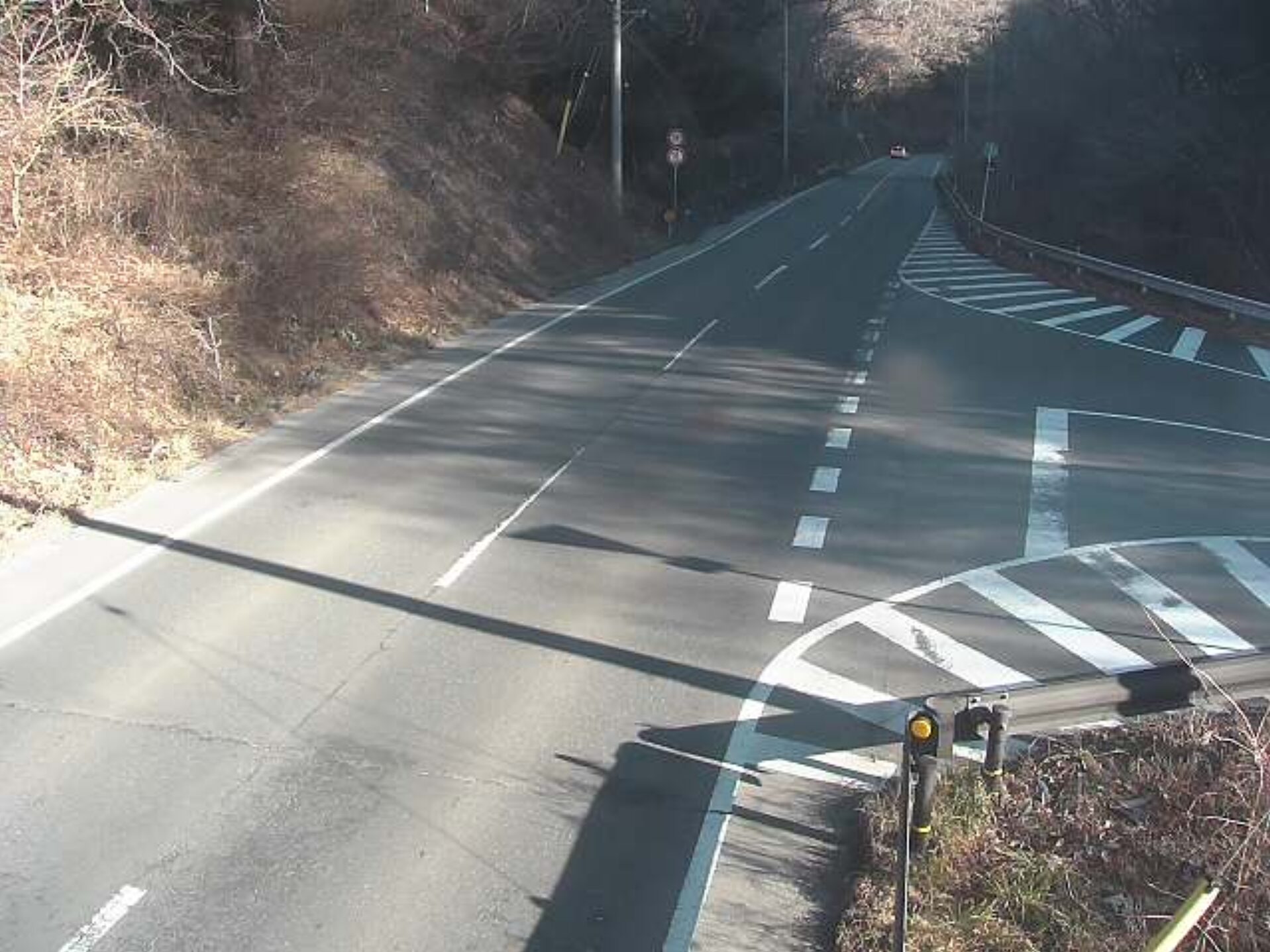 福島県道12号原町川俣線八木沢トンネル原町側第2ライブカメラ(福島県飯舘村八木沢)