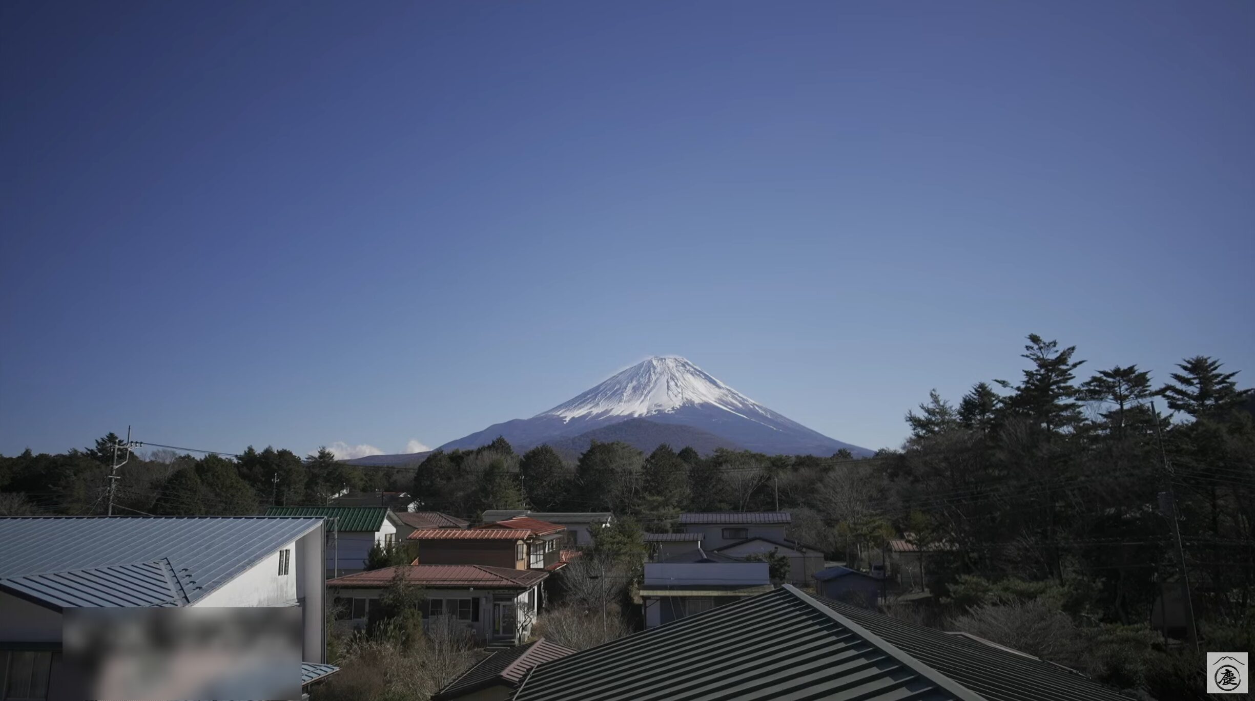 民宿丸慶ライブカメラ(山梨県富士河口湖町精進)