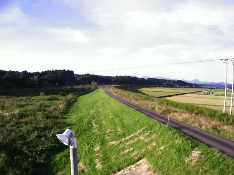 最上川西村ライブカメラ(山形県鮭川村庭月)