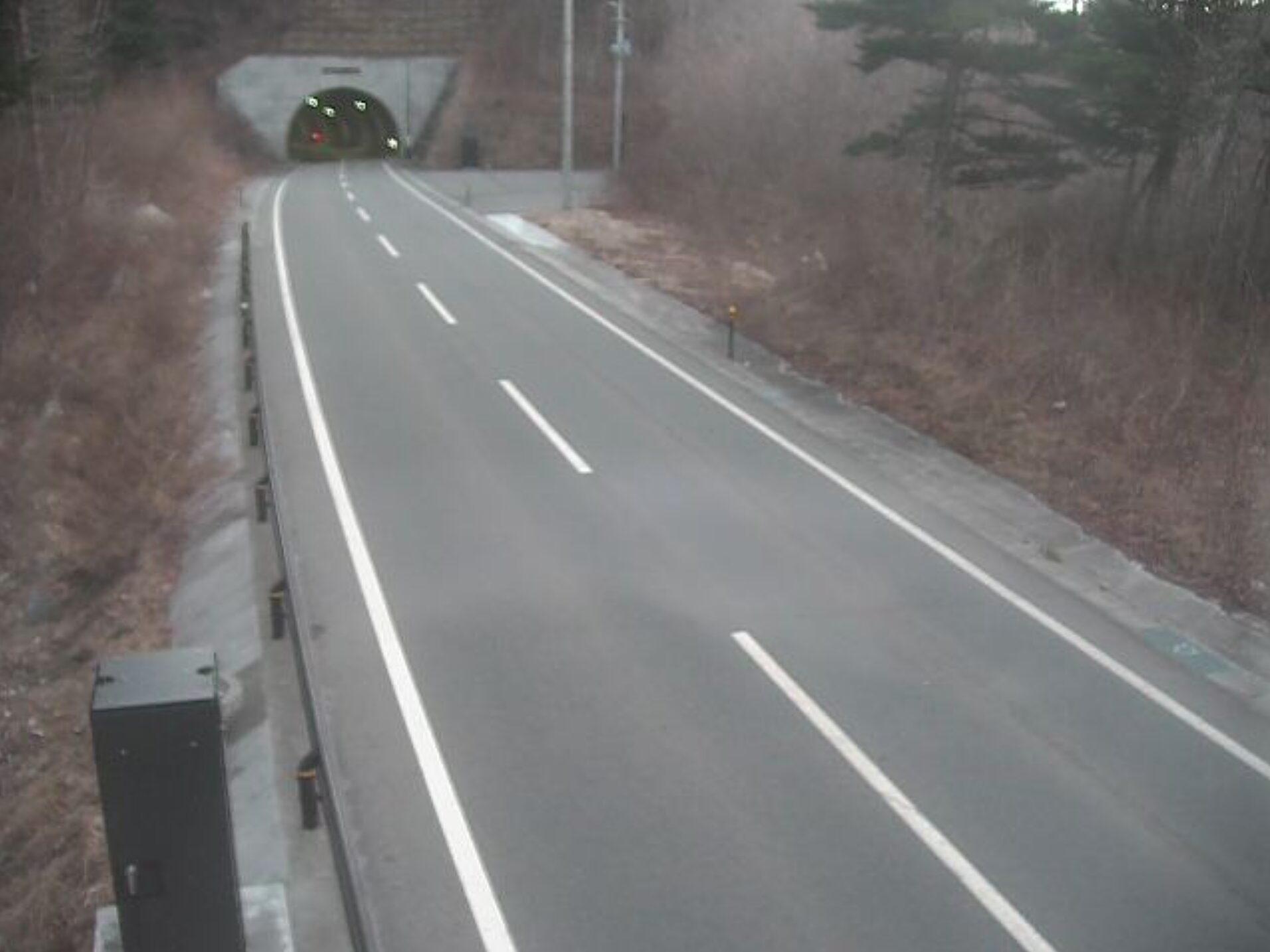 国道399号十文字トンネル川内村側ライブカメラ(福島県いわき市小川町上小川)