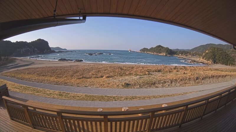 竜串湾桜浜ライブカメラ(高知県土佐清水市三崎)