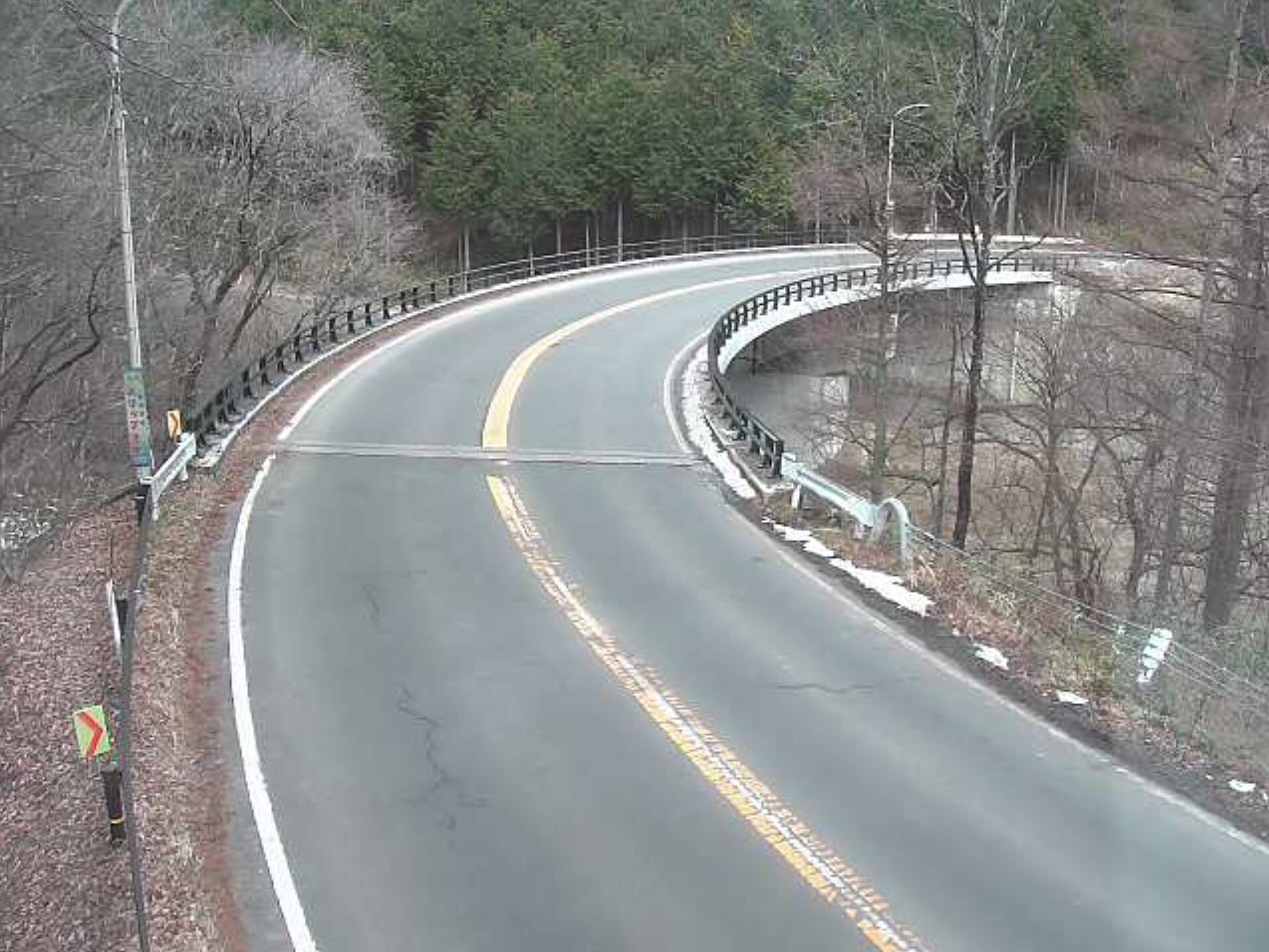 国道459号萩坂第3ライブカメラ(福島県二本松市萩坂)