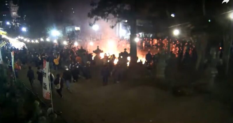 仙台東照宮どんと祭ライブカメラ(宮城県仙台市青葉区)