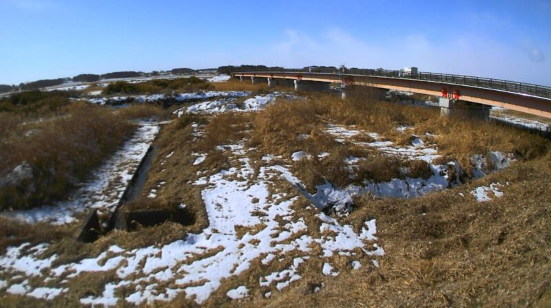 小山田川富橋ライブカメラ(宮城県栗原市瀬峰桃生田前)