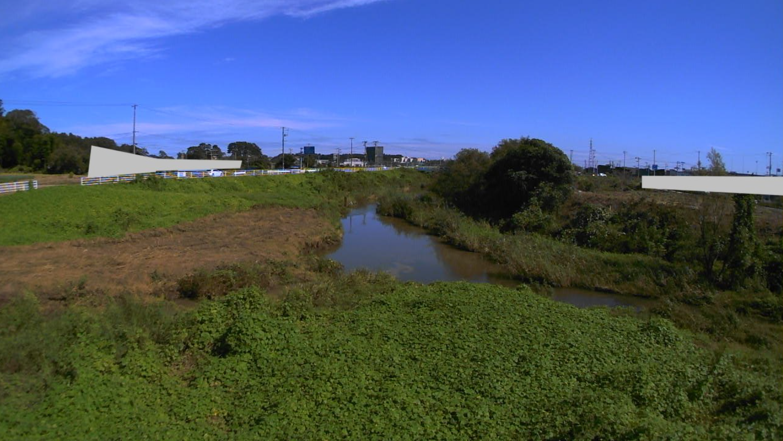 砂押川勿来川合流地点ライブカメラ(宮城県多賀城市市川)