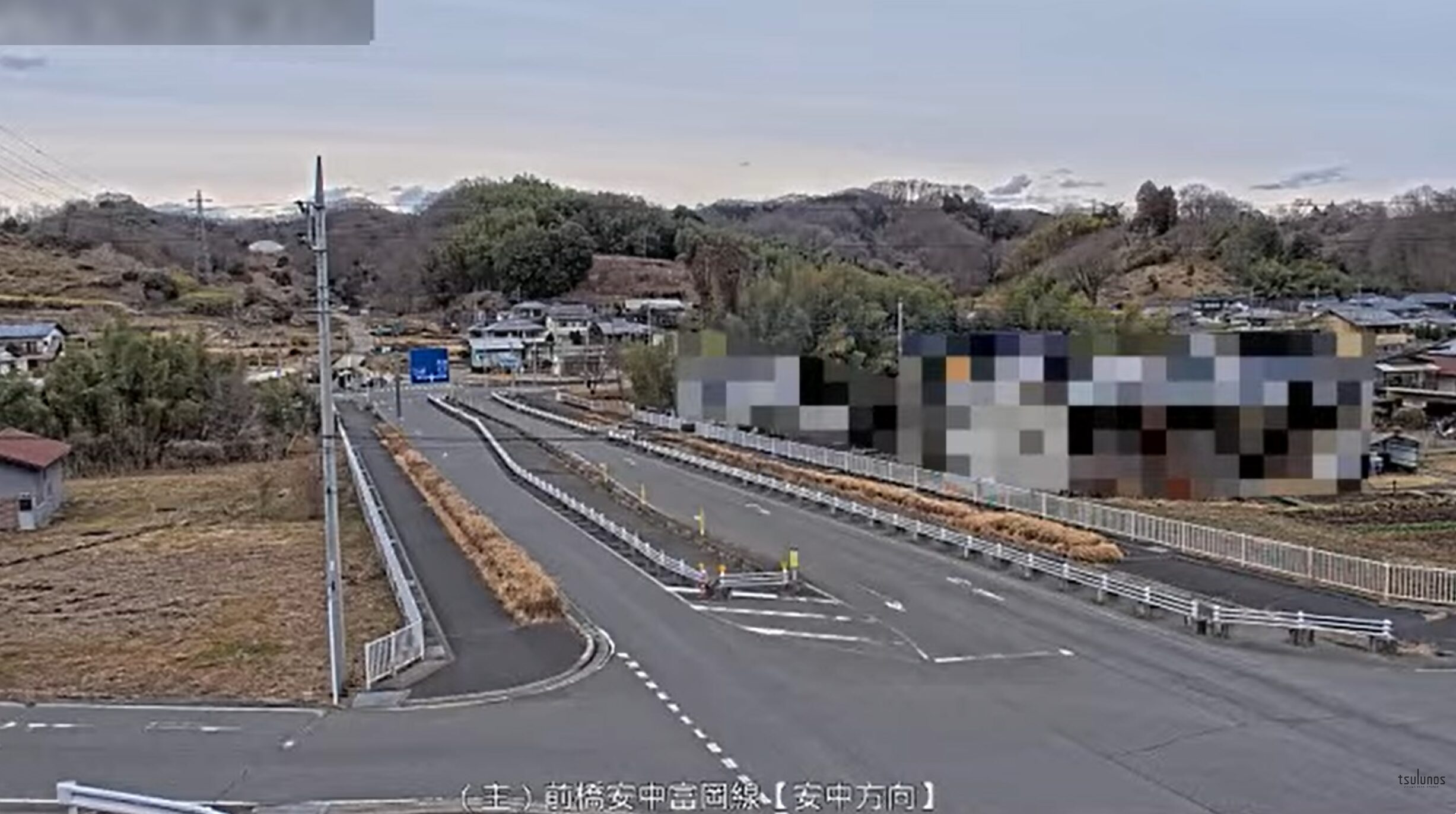 群馬県道10号前橋安中富岡線上高尾交差点南ライブカメラ(群馬県富岡市上高尾)