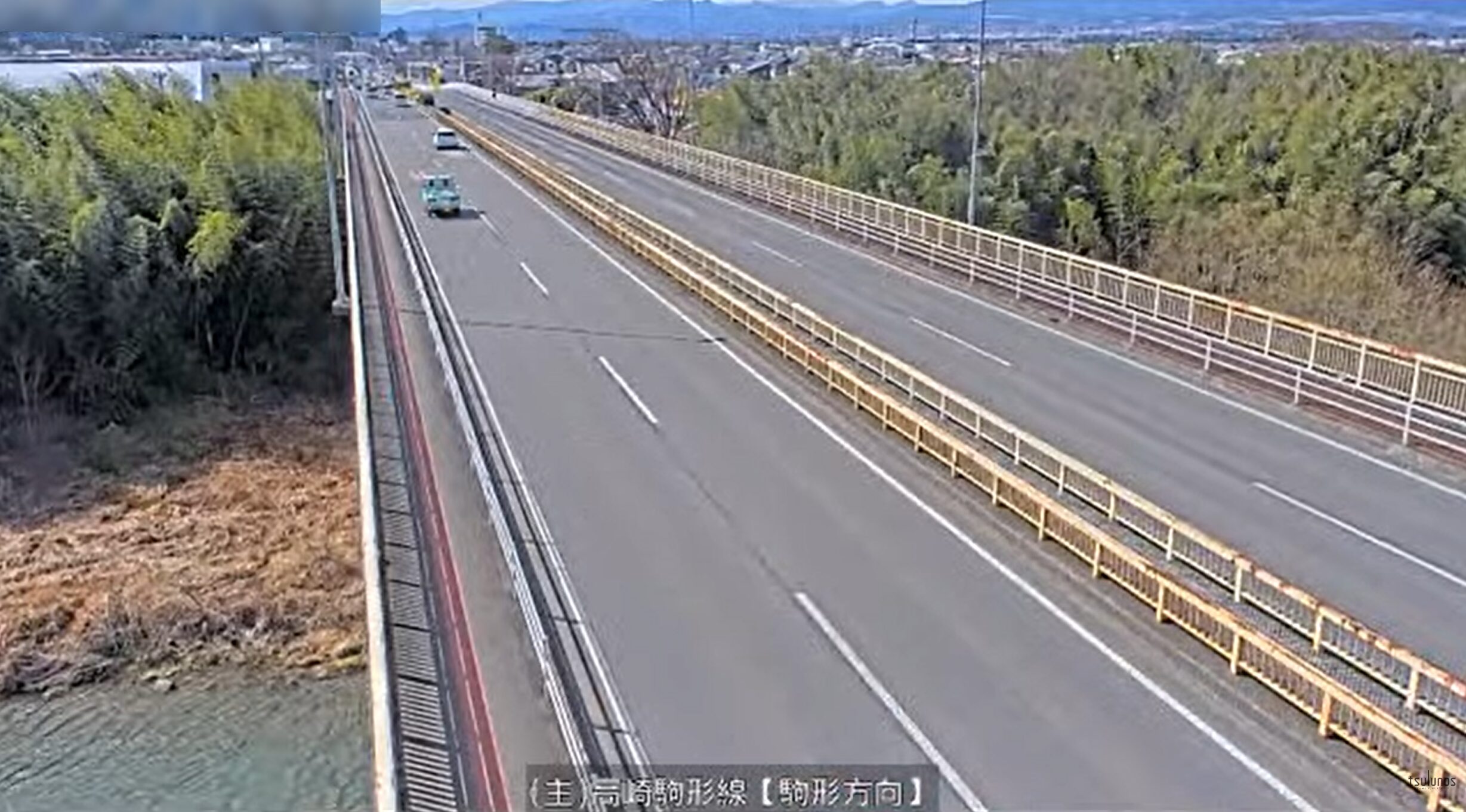 群馬県道27号高崎駒形線昭和大橋ライブカメラ(群馬県高崎市萩原町)