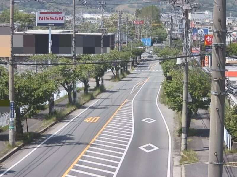 ICT三重県道138号信楽上野線平野北谷桜並木ライブカメラ(三重県伊賀市平野北谷)
