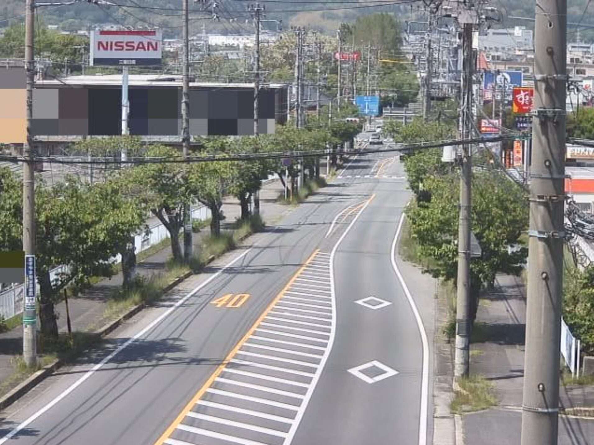 ICT三重県道138号信楽上野線平野北谷桜並木ライブカメラ(三重県伊賀市平野北谷)