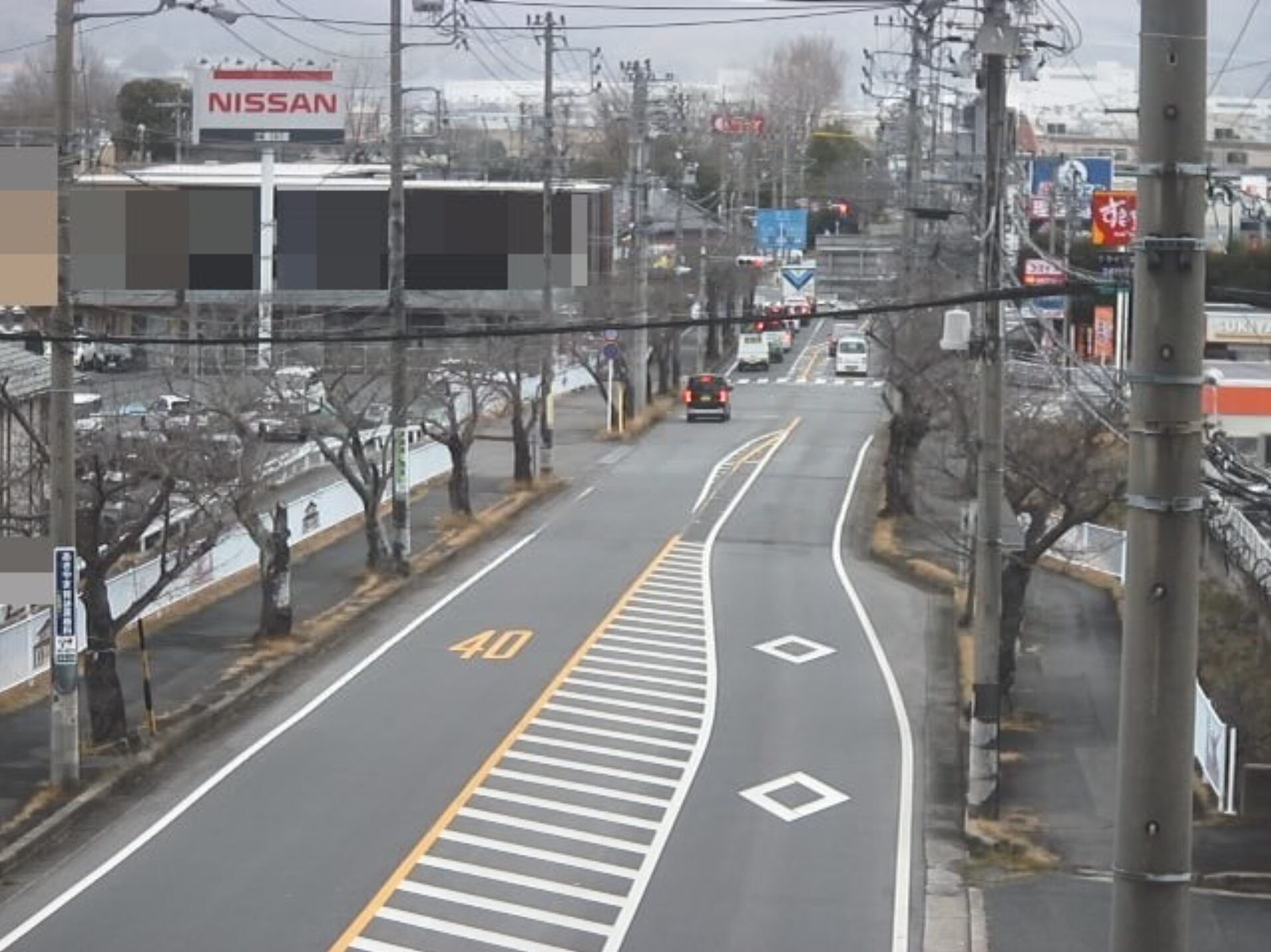 ICT三重県道138号信楽上野線平野北谷桜並木ライブカメラ(三重県伊賀市平野北谷)