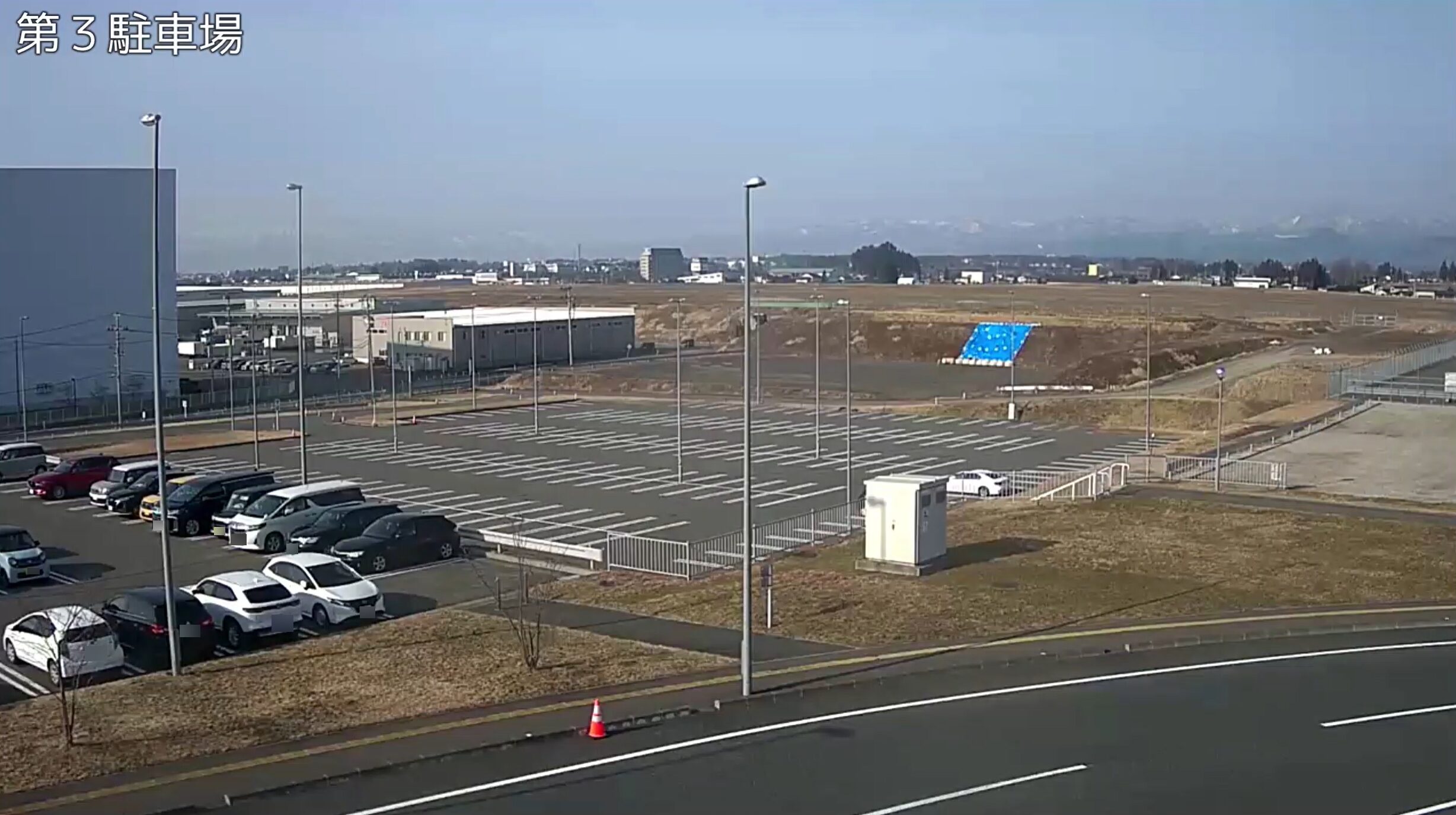 いわて花巻空港第2駐車場ライブカメラ(岩手県花巻市東宮野目)