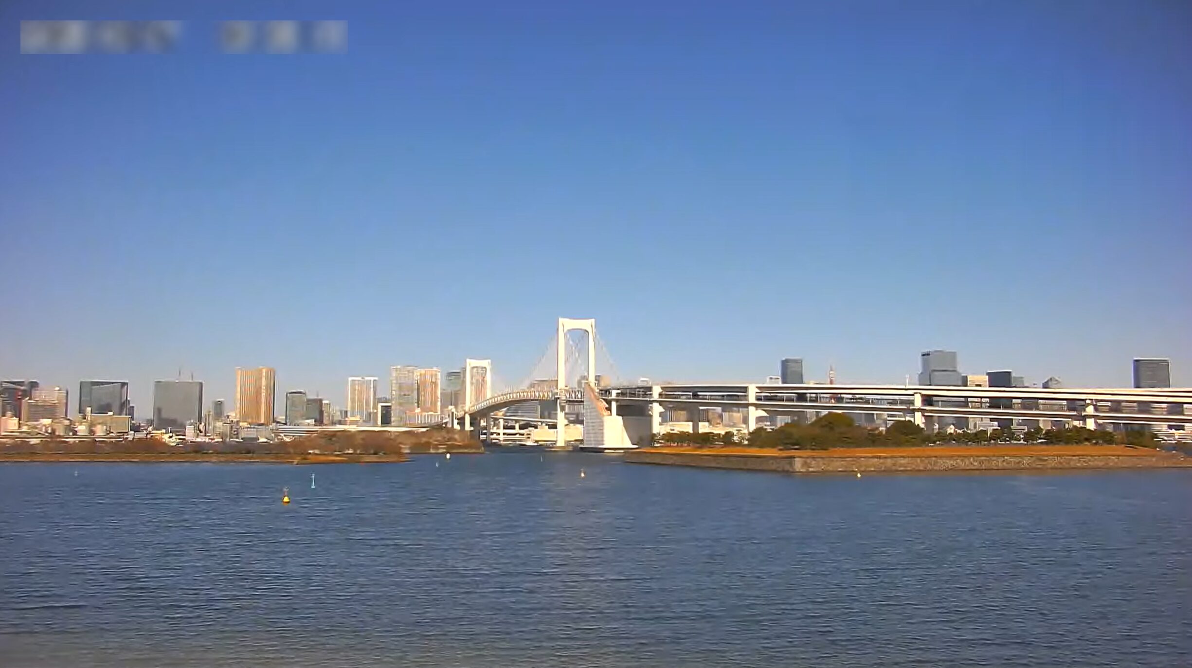 お台場海浜公園ライブカメラ(東京都港区台場)