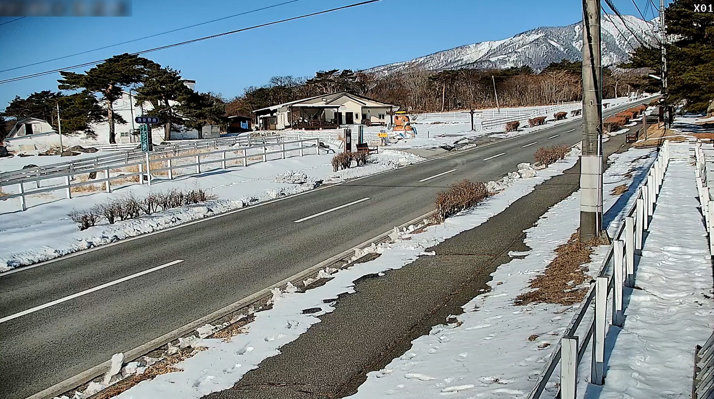 ポールラッシュ通りライブカメラ(山梨県北杜市高根町清里)