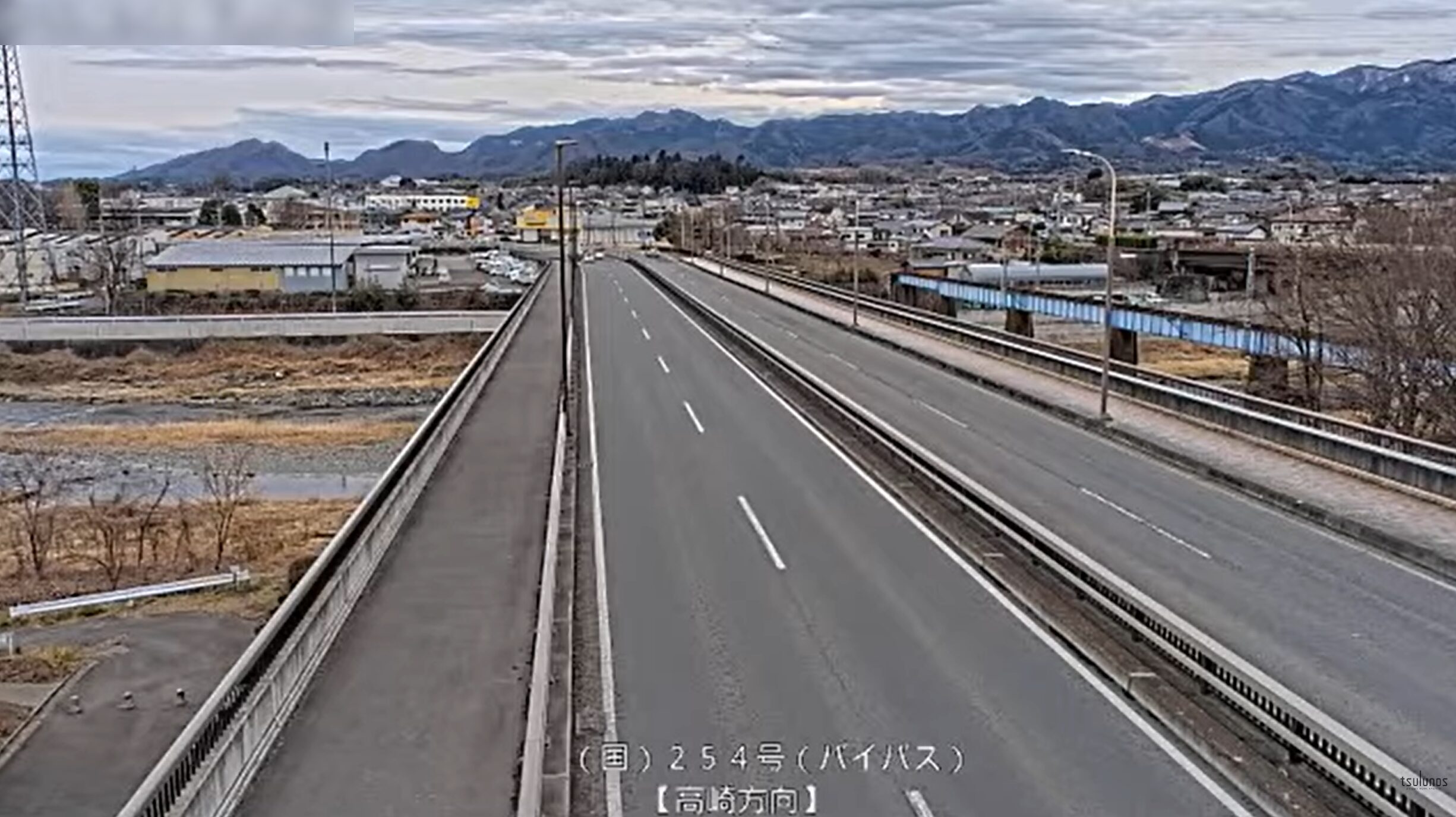 国道254号新富岡大橋ライブカメラ(群馬県富岡市曽木)