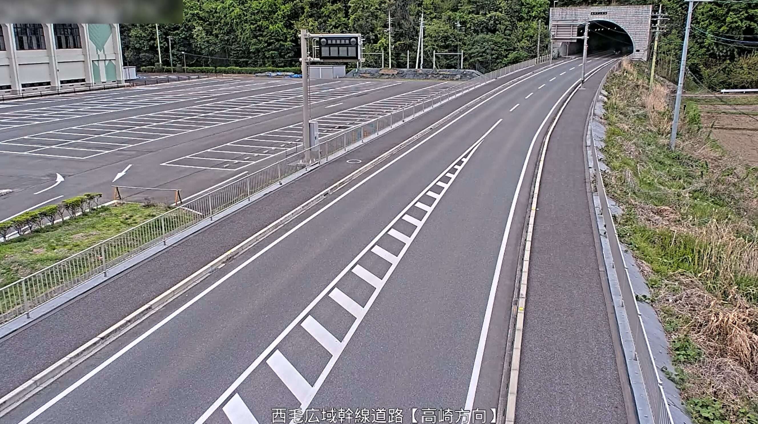 西毛広域幹線道路安中市スポーツセンター付近ライブカメラ(群馬県安中市安中)