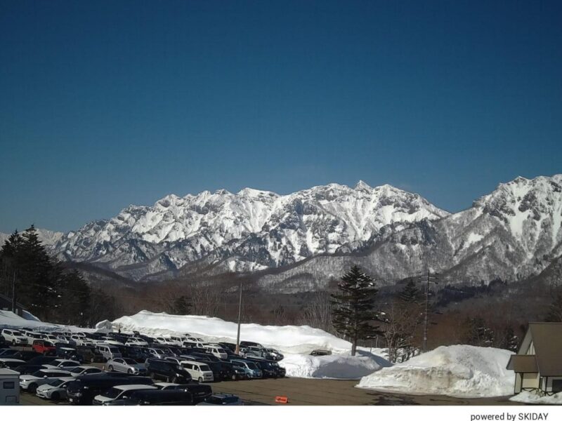 戸隠スキー場シャルマン戸隠前ライブカメラ(長野県長野市戸隠)