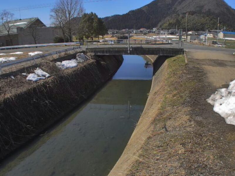 月尾川山室第二橋ライブカメラ(福井県越前市山室町)