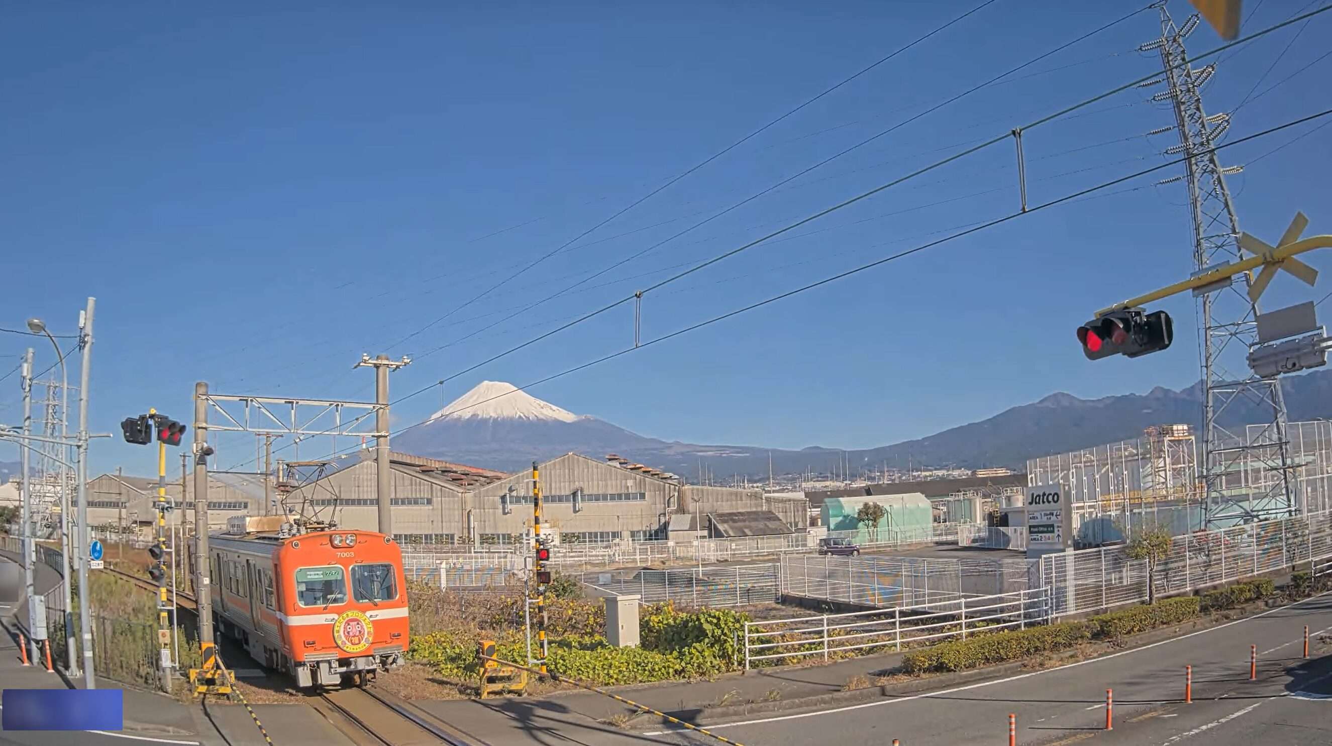 岳南電車ライブカメラ(静岡県富士市八代町)