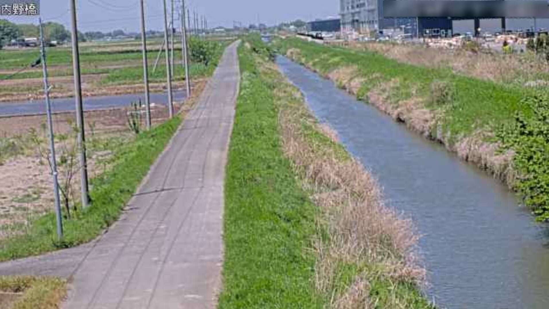 中川内野橋ライブカメラ(埼玉県加須市松永新田)