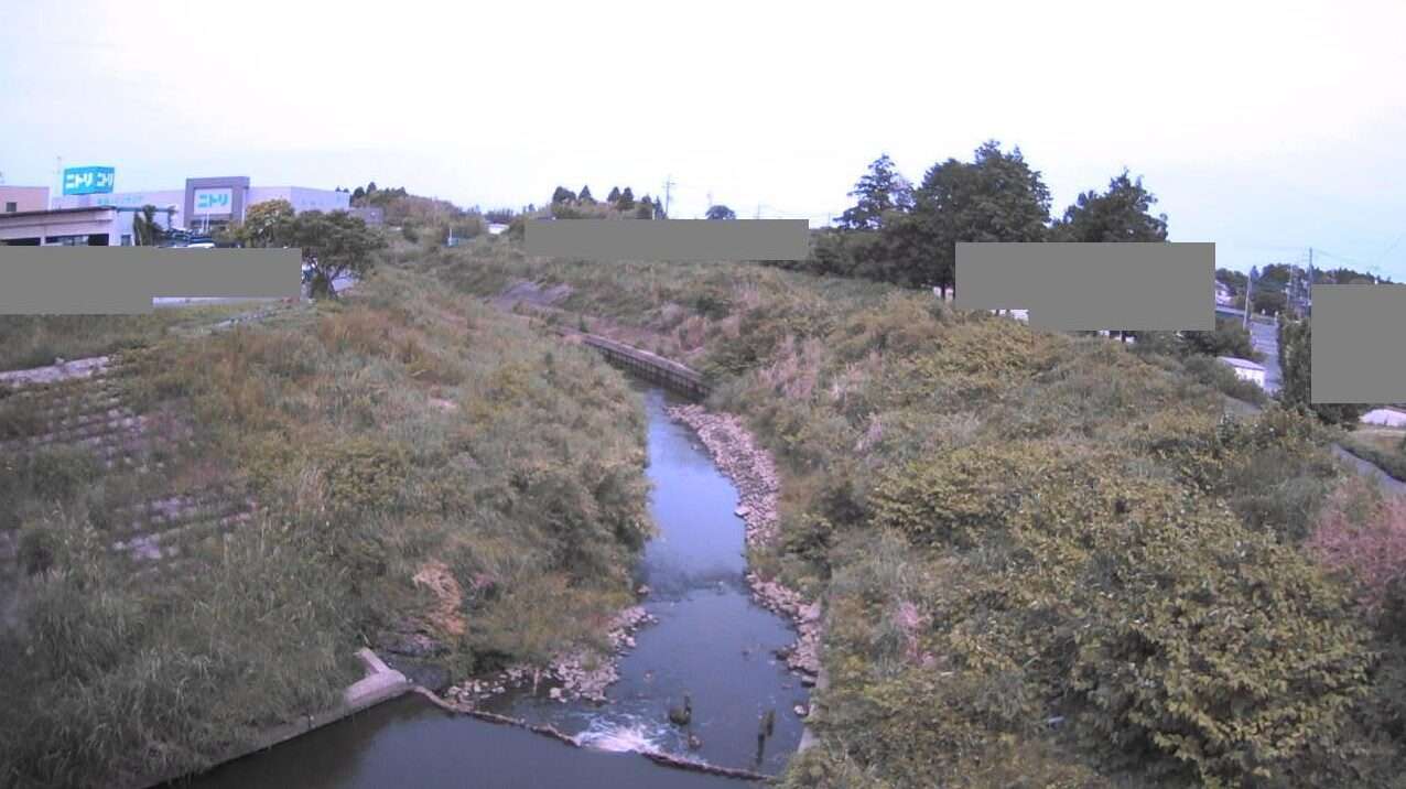 阿久川豊田橋ライブカメラ(千葉県茂原市腰当)