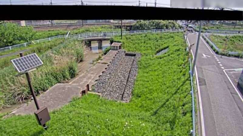 青毛堀川鷲宮江川ライブカメラ(埼玉県久喜市葛梅)