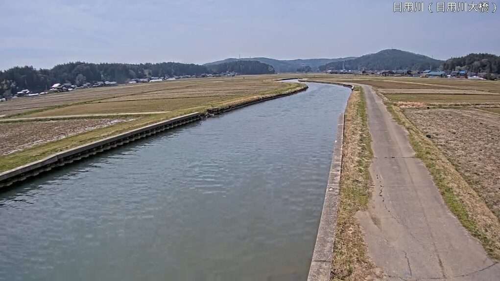 日用川日用川大橋ライブカメラ(石川県七尾市中島町河崎)
