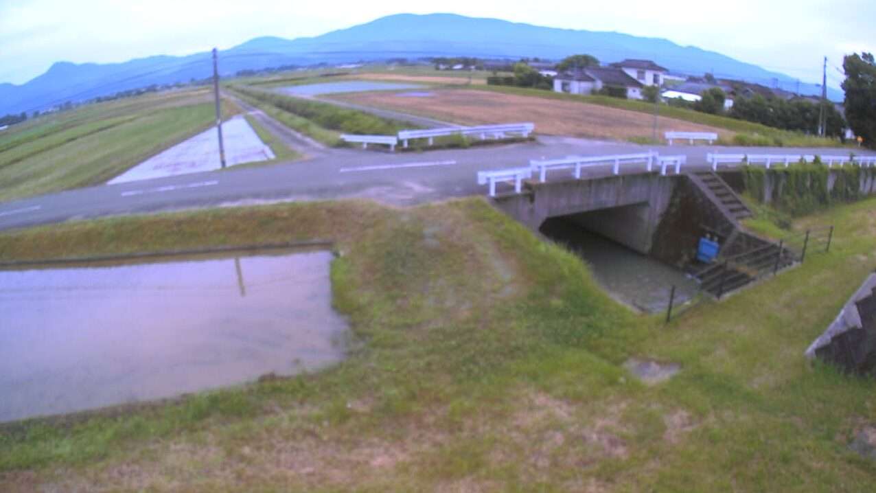 堀川伊賀川排水樋管ライブカメラ(熊本県あさぎり町須恵)