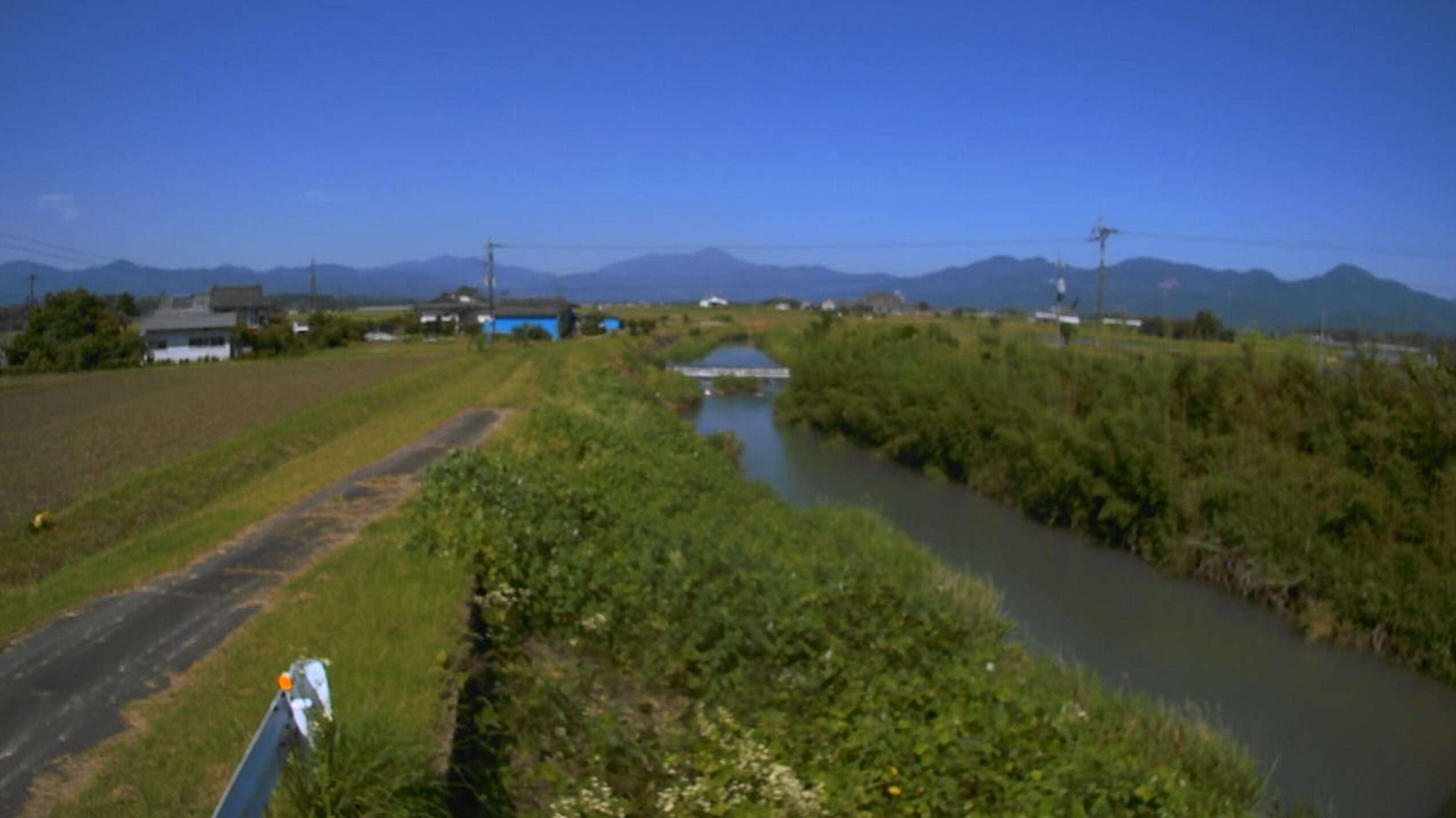 井口川銀鮒橋ライブカメラ(熊本県あさぎり町深田東)