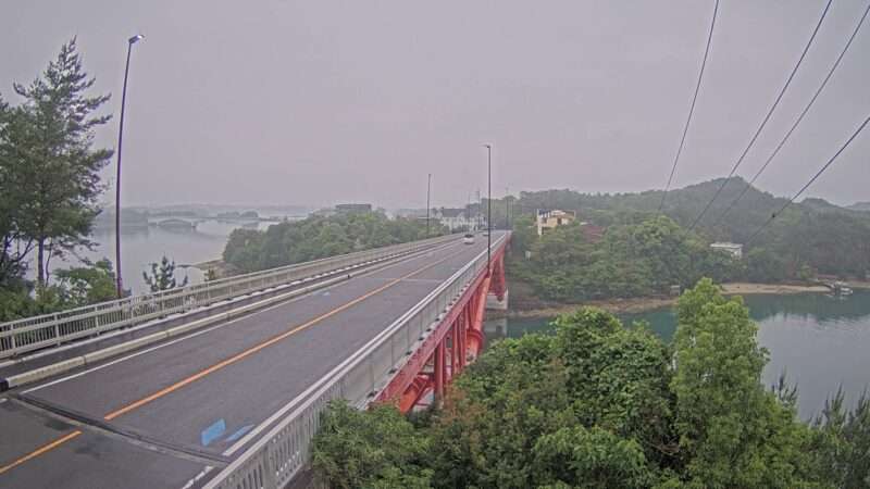 松島五号橋ライブカメラ(熊本県上天草市松島町合津)