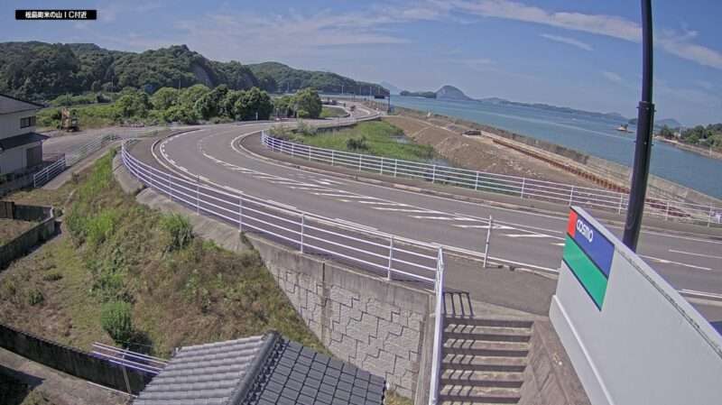 松島町米の山インターチェンジ付近ライブカメラ(熊本県上天草市松島町今泉)
