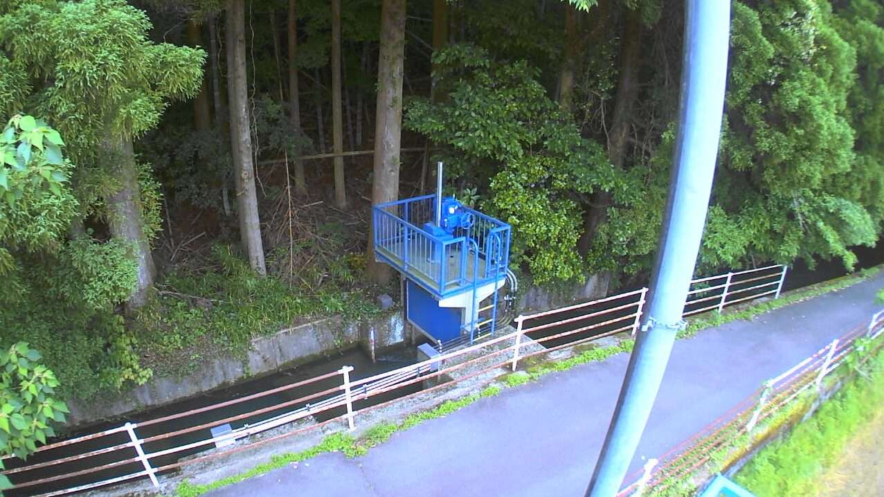 御溝川第一放水路ライブカメラ(熊本県人吉市合ノ原町)