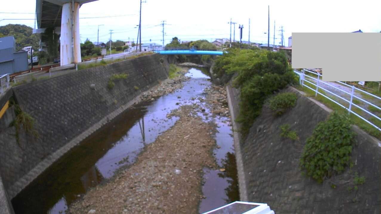 神明川天津ライブカメラ(千葉県鴨川市天津)