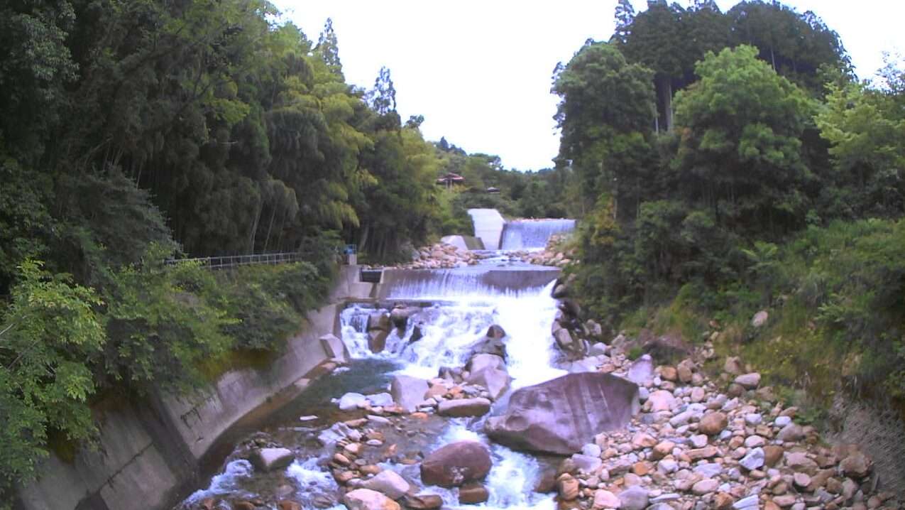 湯山川登山橋ライブカメラ(熊本県水上村湯山)