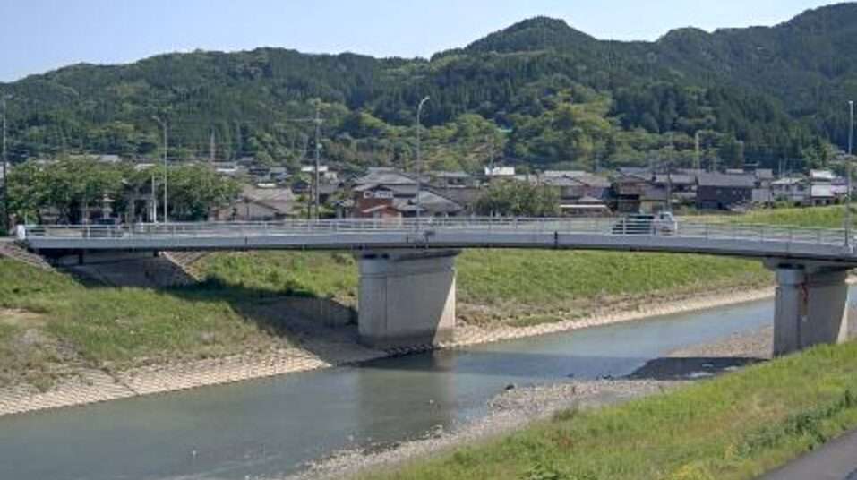 はがくれテレビ塩田川塩田橋ライブカメラ(佐賀県嬉野市塩田町馬場下甲)