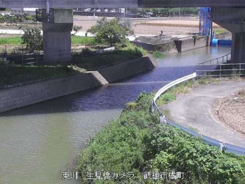 東川生見橋ライブカメラ(佐賀県武雄市橘町片白)