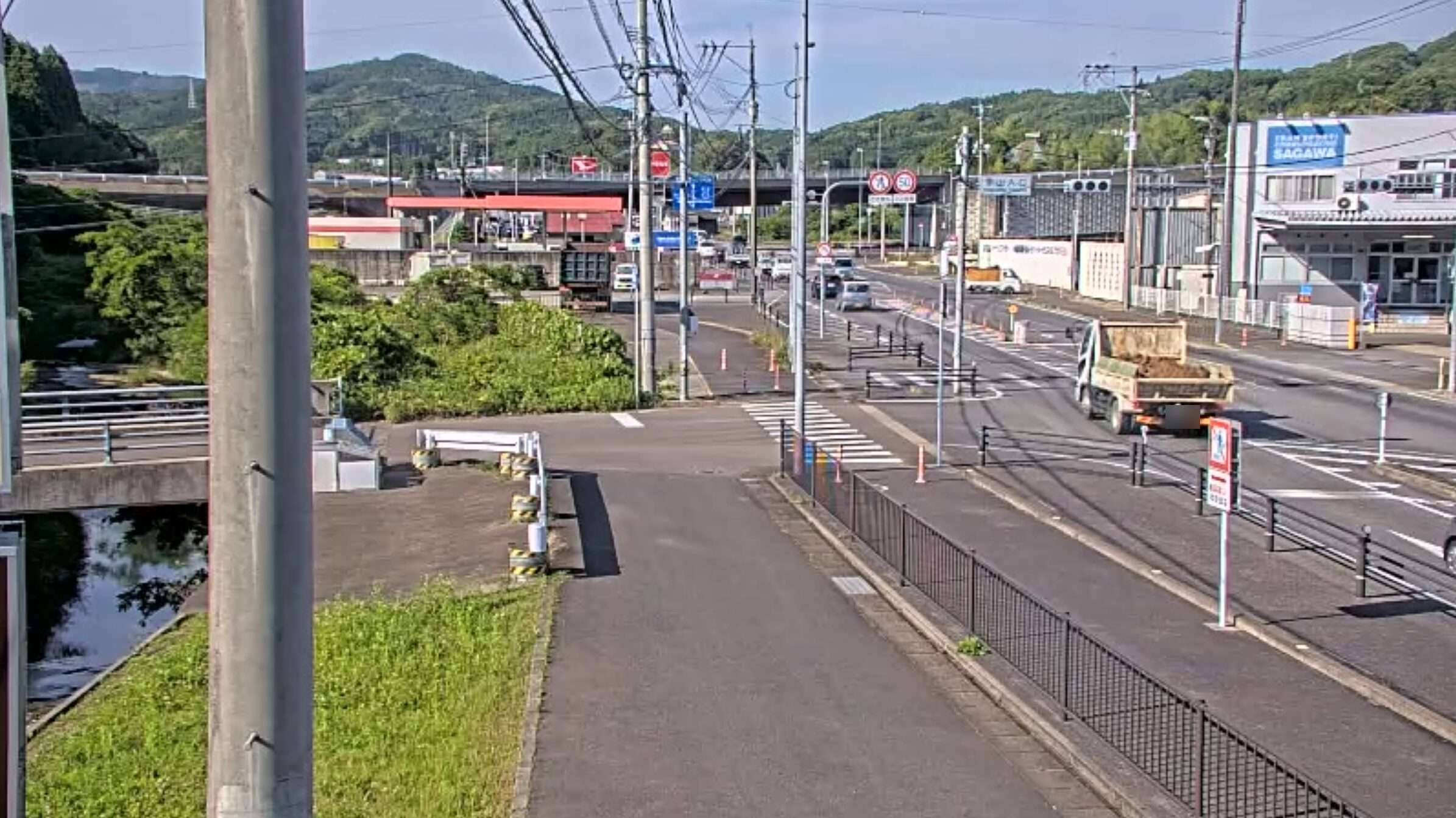 ICATV国道202号大坪町白野ライブカメラ(佐賀県伊万里市大坪町乙)