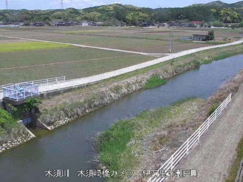 木須川木須崎橋ライブカメラ(佐賀県伊万里市木須町)