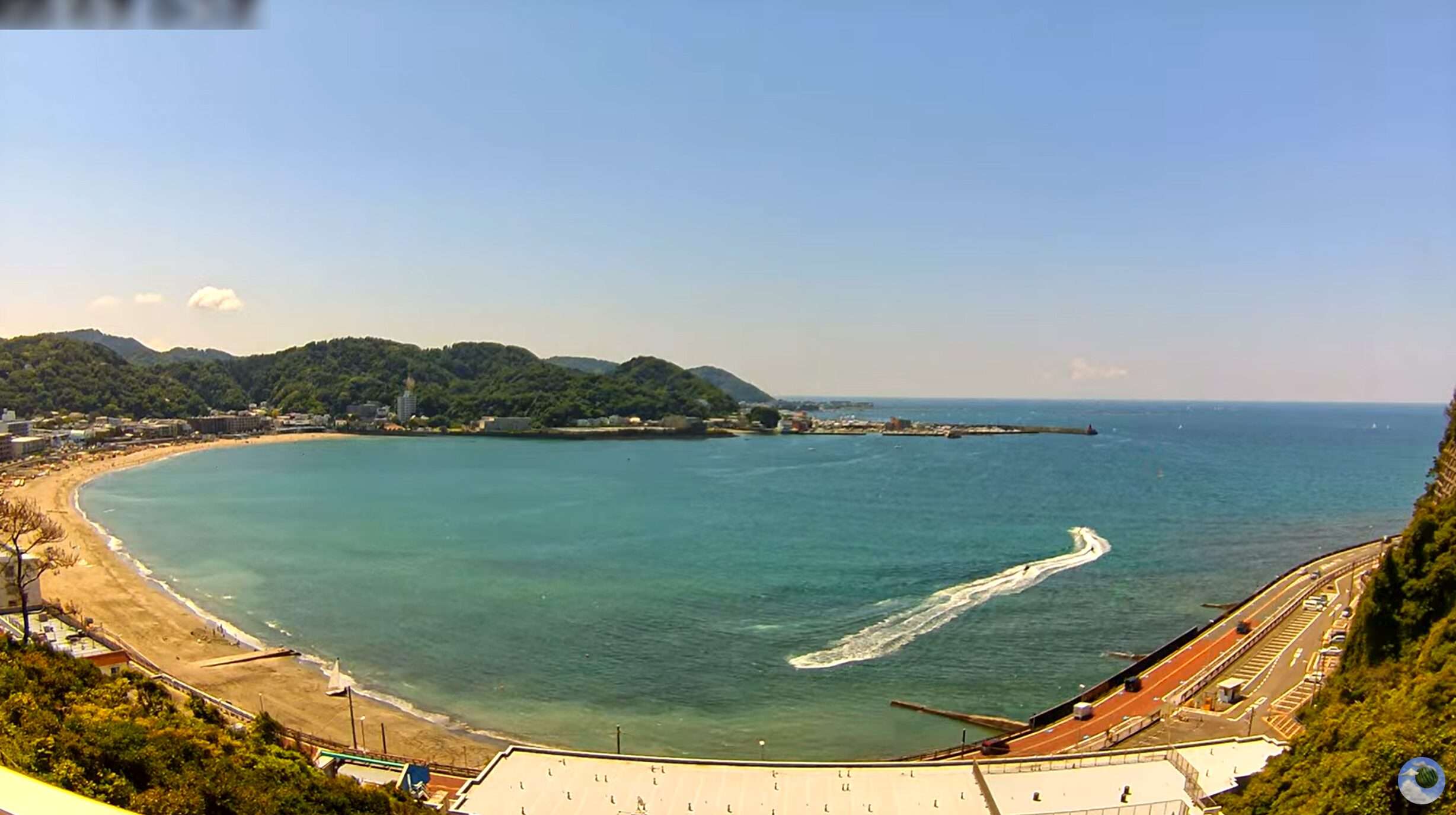 FlyingSuika逗子海岸ライブカメラ(神奈川県逗子市新宿)
