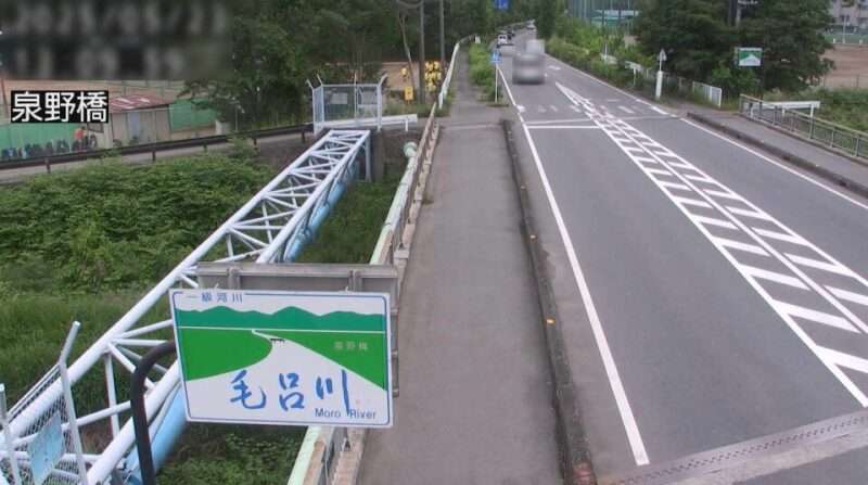 YCTV毛呂川泉野橋ライブカメラ(埼玉県毛呂山町岩井)