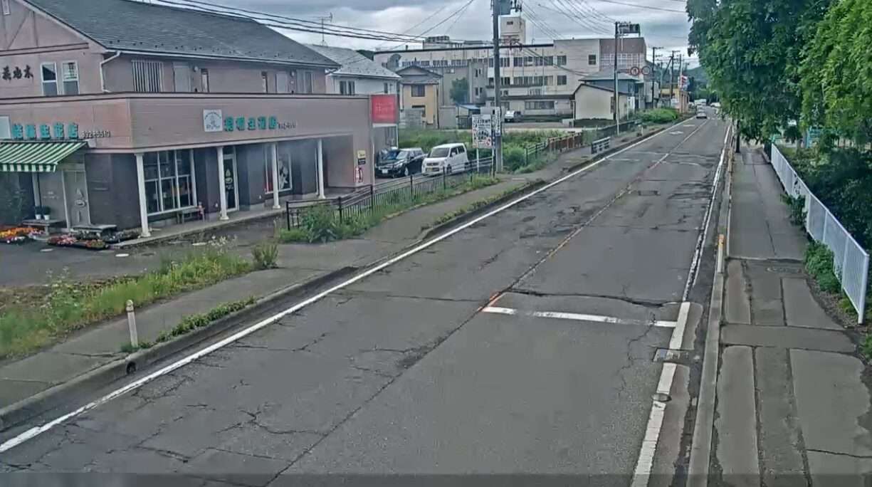 国道48号上愛子地区山形方面ライブカメラ(宮城県仙台市青葉区上愛子)