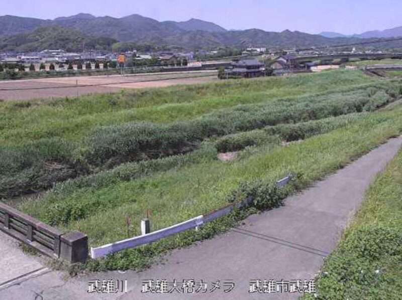 武雄川武雄大橋ライブカメラ(佐賀県武雄市橘町片白)