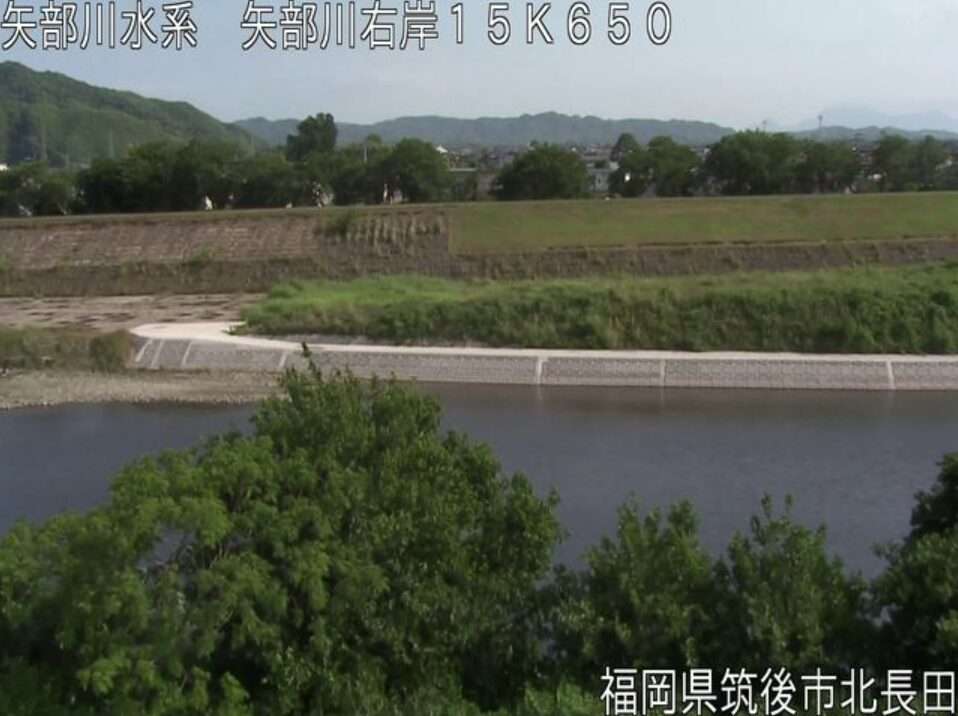 矢部川北長田ライブカメラ(福岡県筑後市北長田)