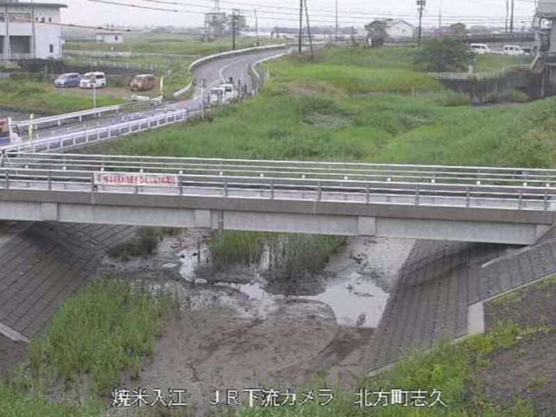 焼米入江JR下流ライブカメラ(佐賀県武雄市北方町志久)