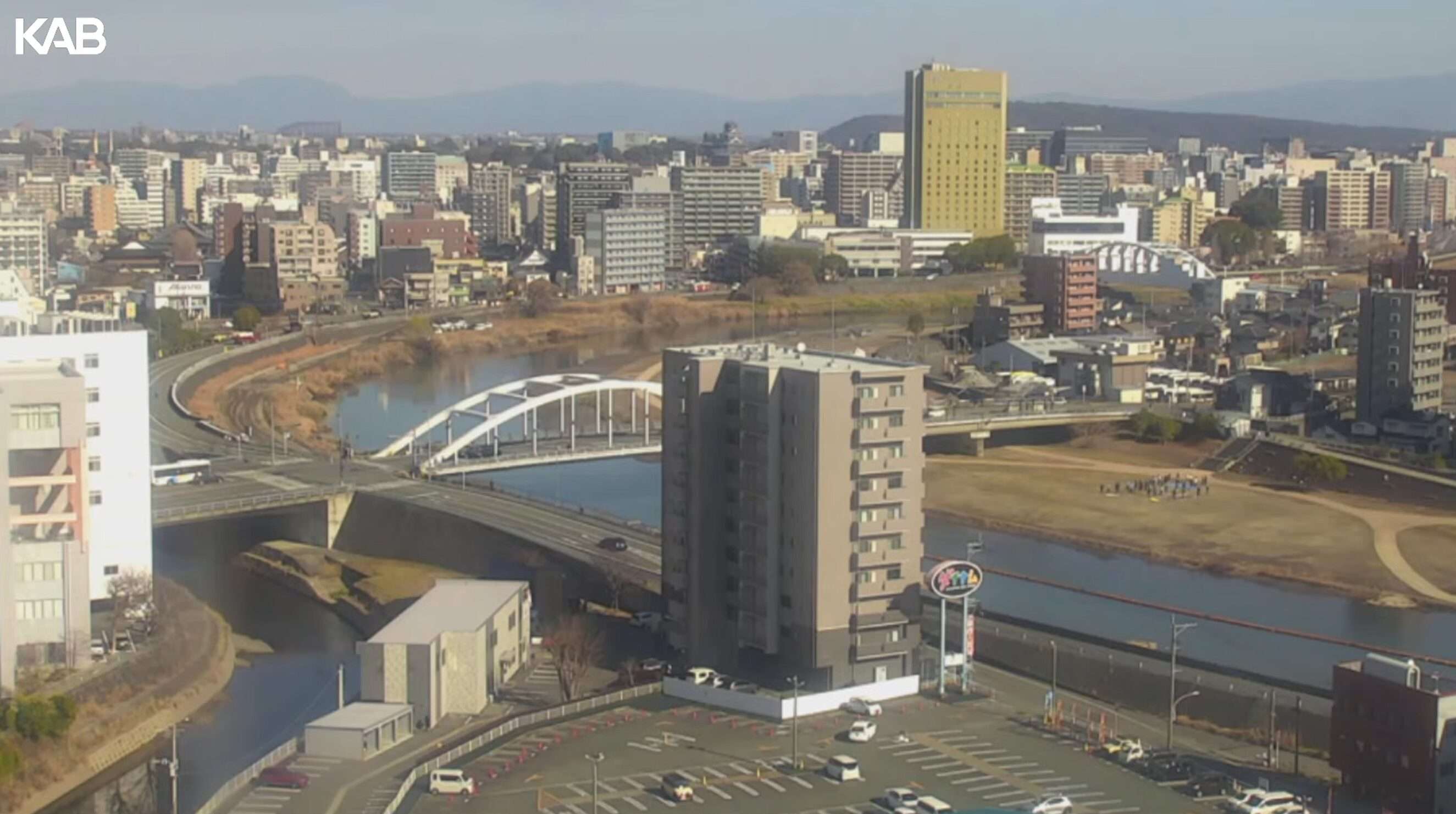 KAB熊本市白川ライブカメラ(熊本県熊本市西区二本木)