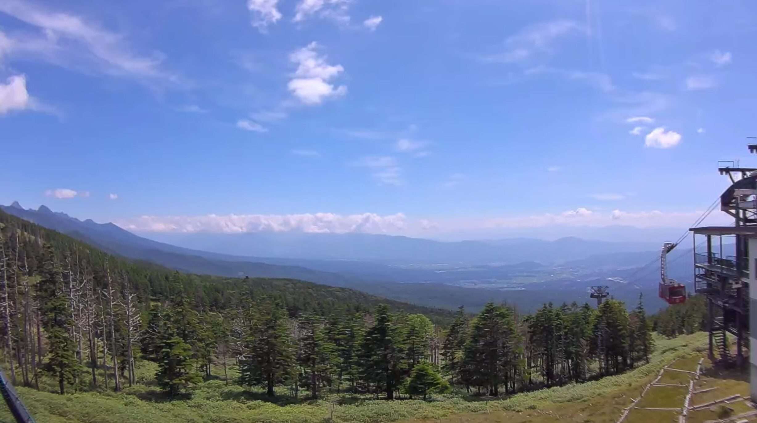 北八ヶ岳ロープウェイライブカメラ(長野県茅野市北山)